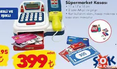 GOKİDY OYUNCAK SÜPERMARKET KASASI